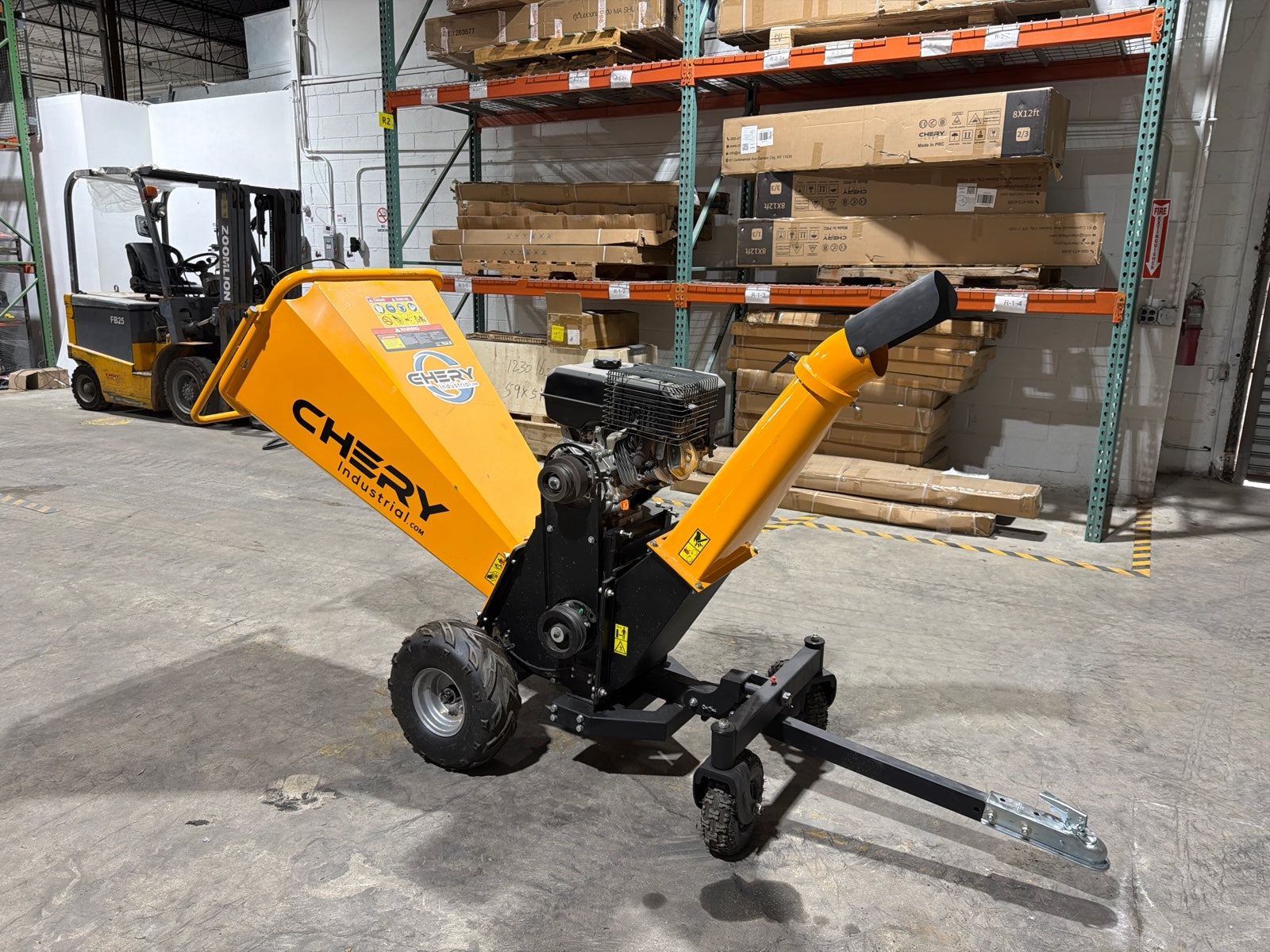 Wood chipper 15hp RATO with pull start