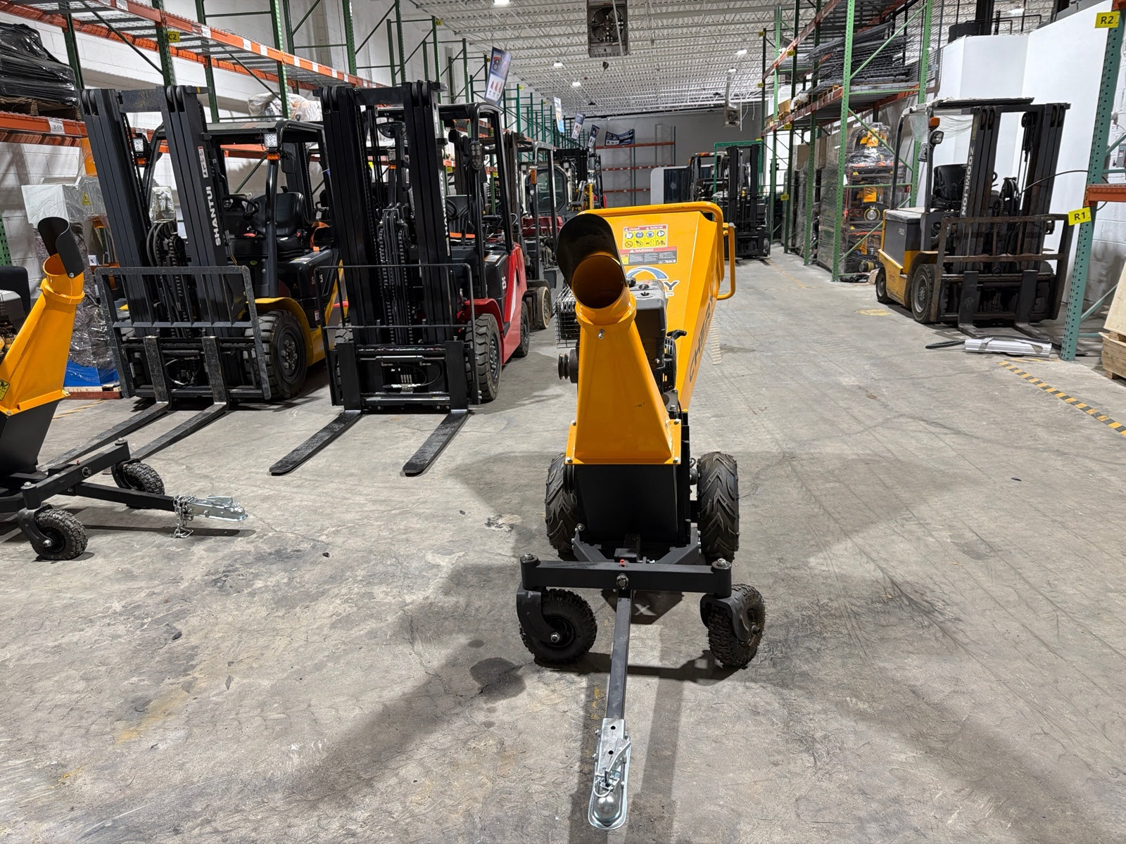 Wood chipper 15hp RATO with pull start