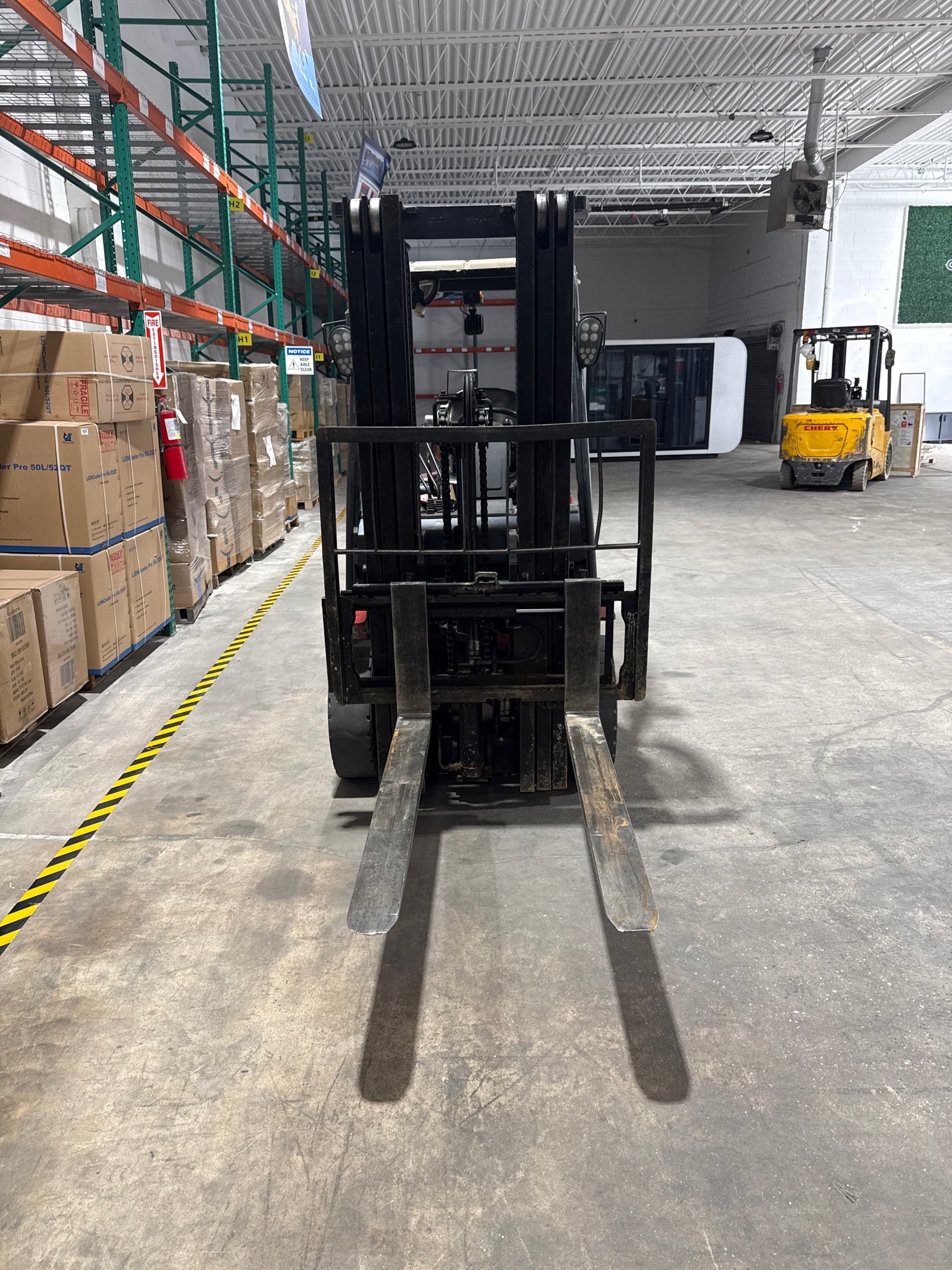 Used Hangcha 5,000 lb Diesel Forklift CPYD25, 2-Stage Mast – 6,500+ Operating Hours