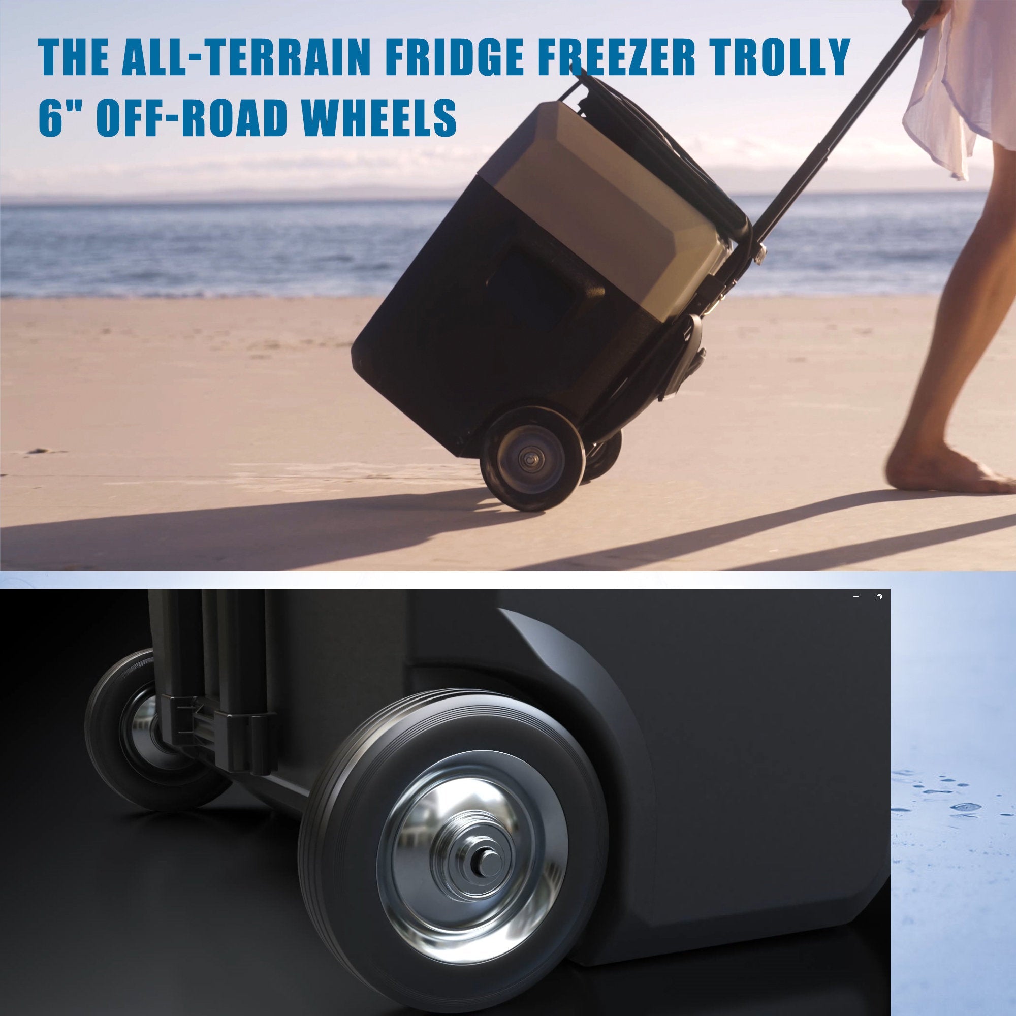 LionCooler Pro Portable Solar Fridge Freezer, 52 Quarts