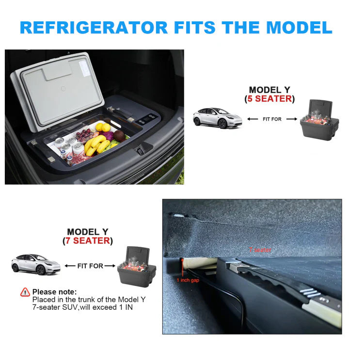 Unused Portable freezer specially designed for Tesla Model Y (MSRP: $699)