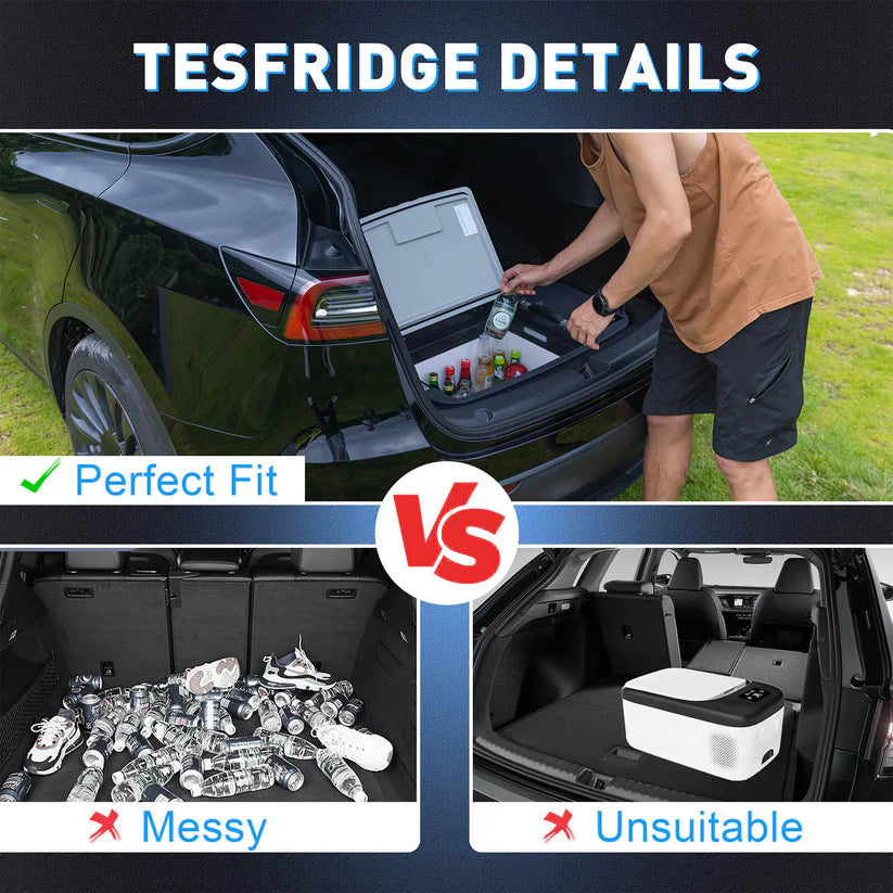 Unused Portable freezer specially designed for Tesla Model Y (MSRP: $699)