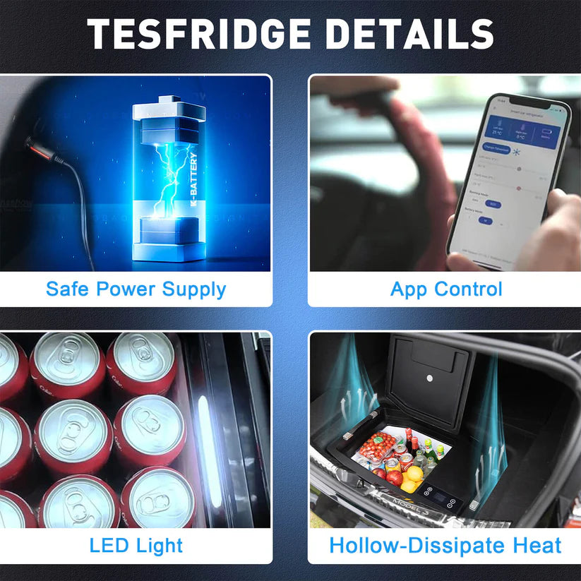 Unused Portable freezer specially designed for Tesla Model Y (MSRP: $699)