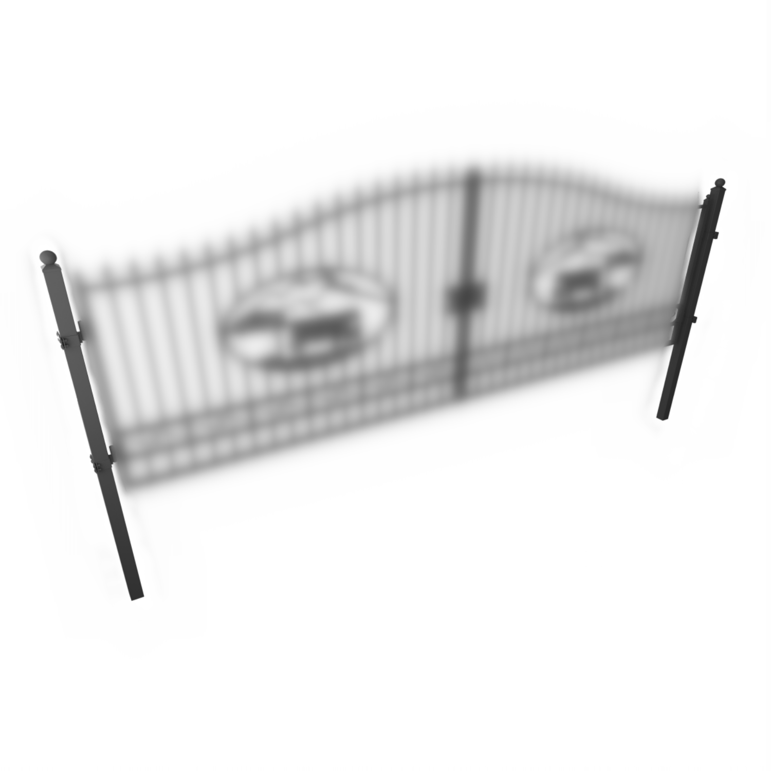 Posts for driveway gates
