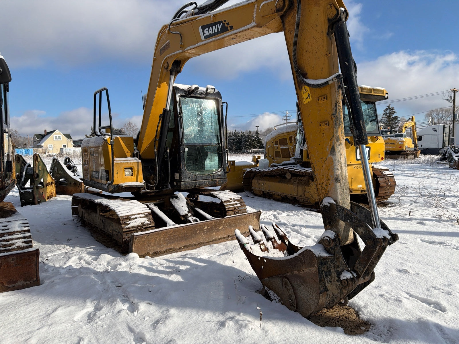 Used 2017 SANY Excavator SY75C