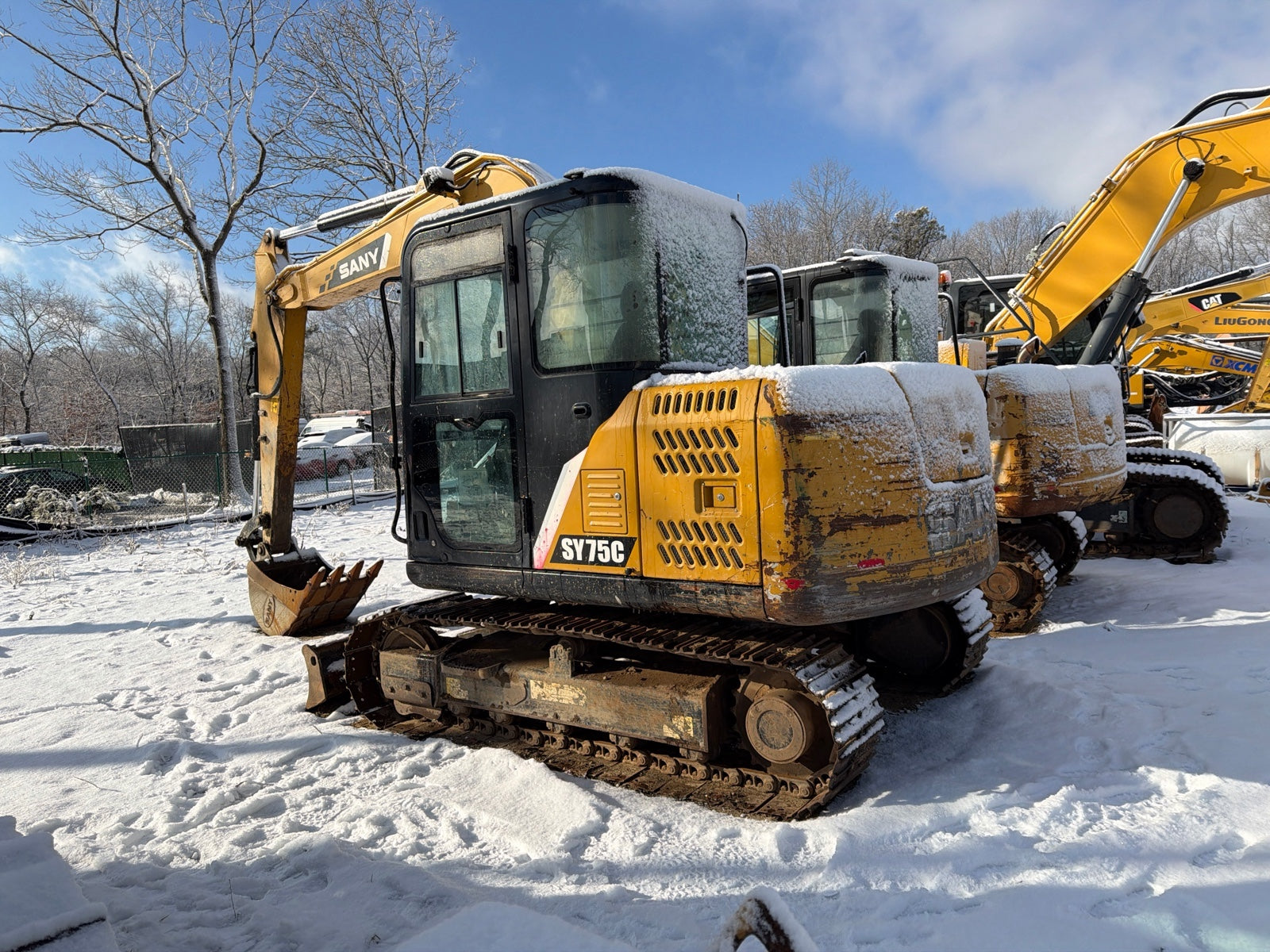 Used 2017 SANY Excavator SY75C