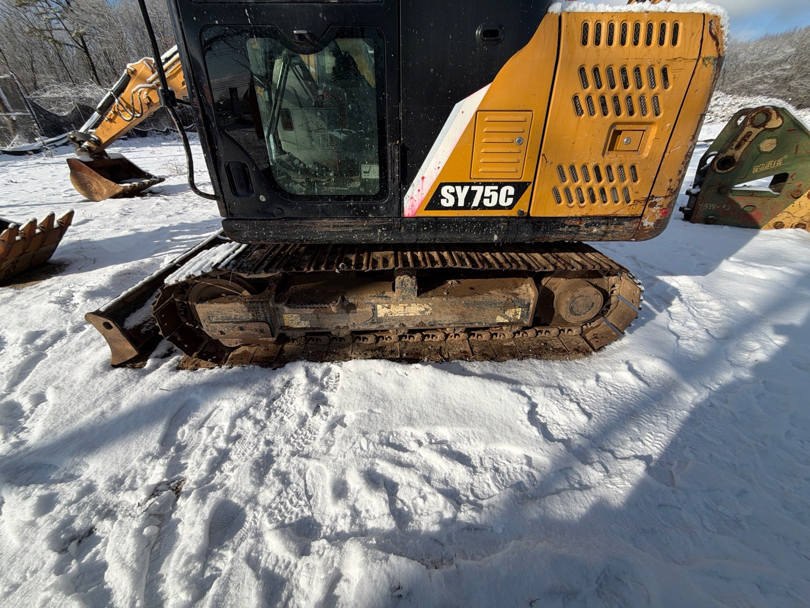 Used 2017 SANY Excavator SY75C