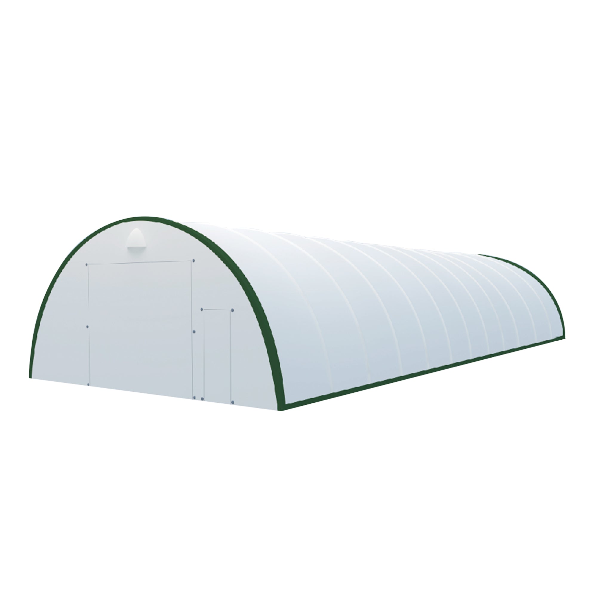 [AS-IS] Single Truss Arch Storage Shelter W40'xL80'xH20'