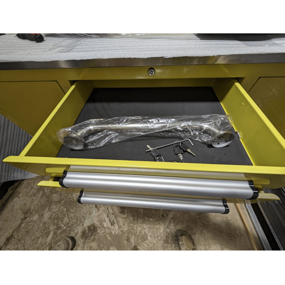 Steelman 4.5ft Storage Cabinet (7 Drawers & 2 Cabinets)