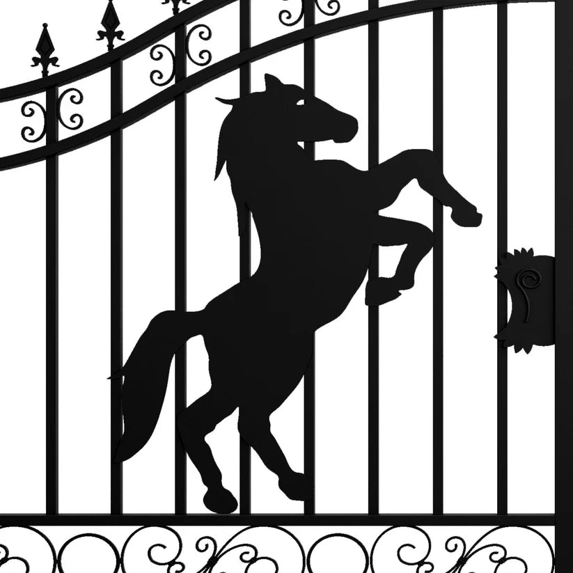 Unused Greatbear Iron Gate 14' - Horse - EPE foam (MSRP: $2,200)