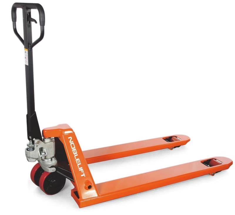 Unused NobleLift Standard Duty Pallet Jack 5500 lbs Capacity 27''x48'' Forks