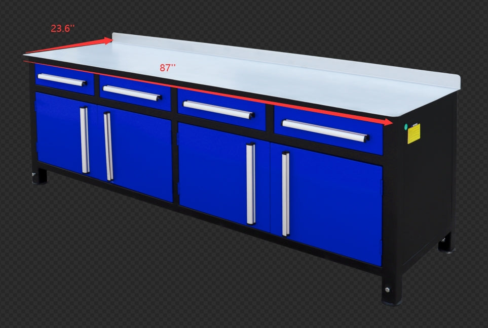 Unused Welding Work Table Blue (MSRP: $1,700)