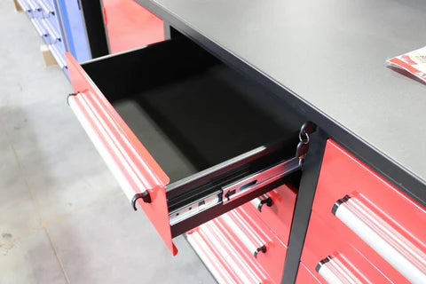 Unused Work Bench 7FT-20D Red (MSRP: $2,699)